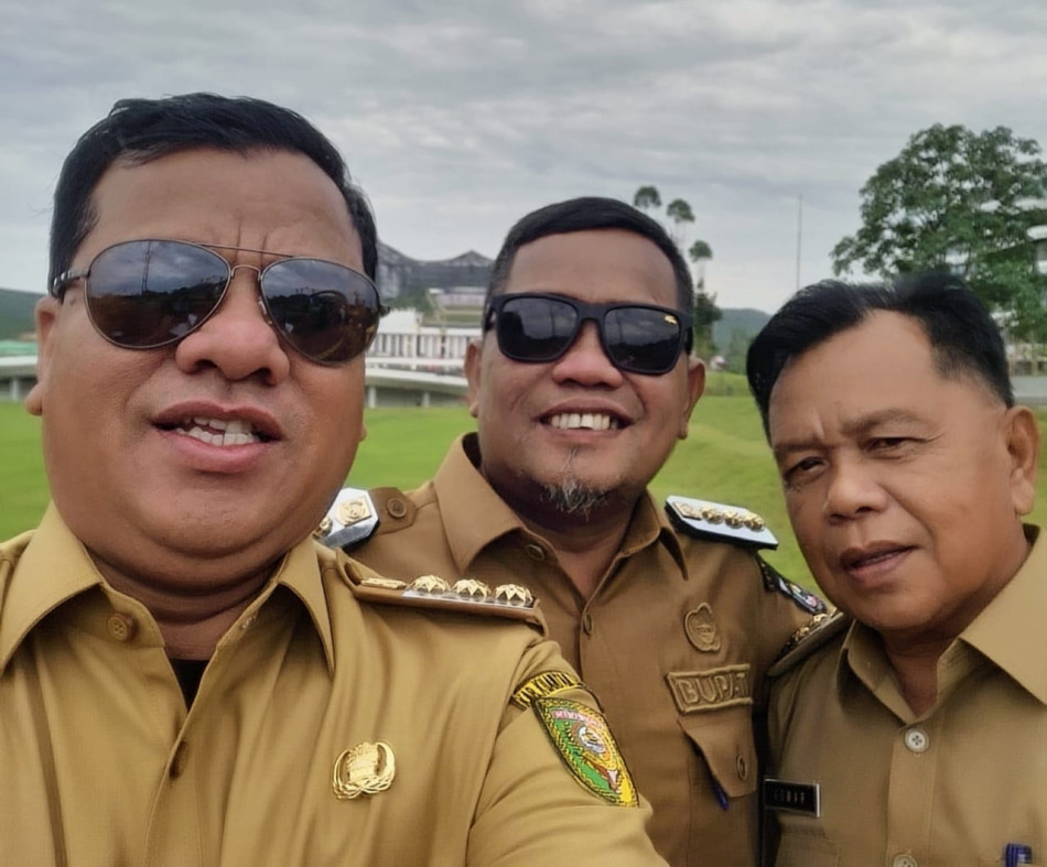 Bupati kuansing hadiri Undangan Kapolda Riau di SM Rimba Baling