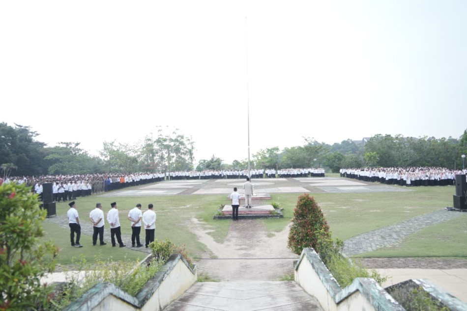 Apel Sore Penuh Pesan Keras: Bupati Kuansing Ingatkan Disiplin dan Kinerja Tanpa Kompromi