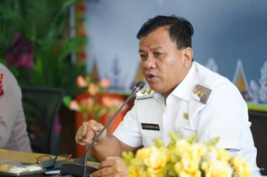 Bupati Suhardiman Instruksikan Camat dan Kades Siaga Banjir, Debit Sungai Kuantan Mendekati Zona Merah