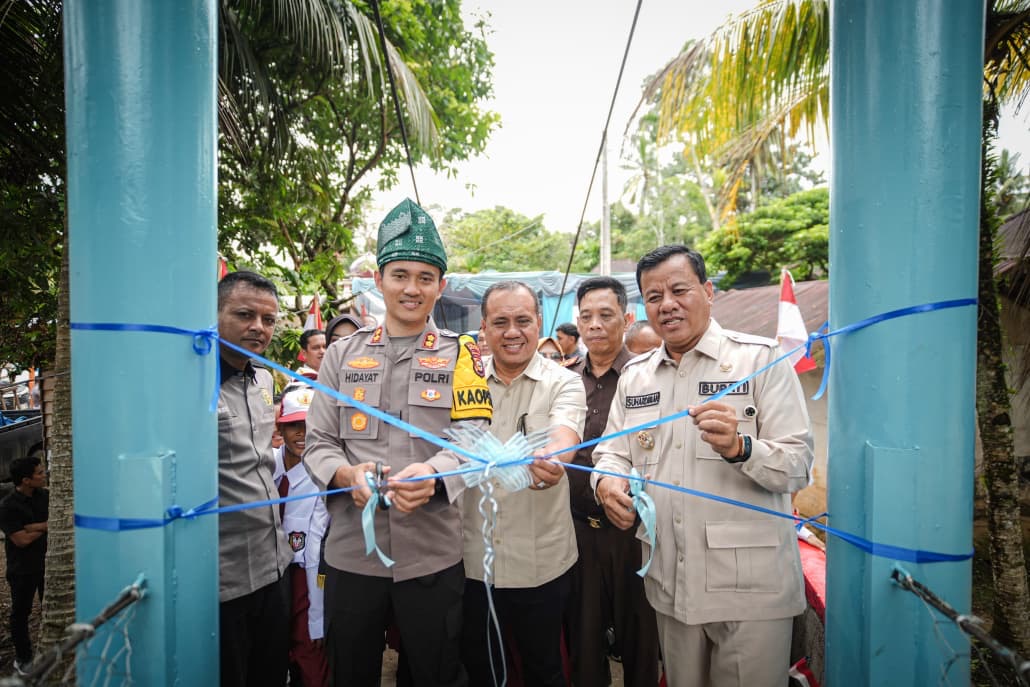 Bangun Akses, Bangun Harapan: Kapolda Riau Sebut Jembatan Presisi Bukti Nyata Polri