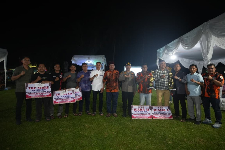 Turnamen Pemuda Pancasila Cup 2026 Sukses, Panitia Apresiasi Dukungan Bupati Kuansing