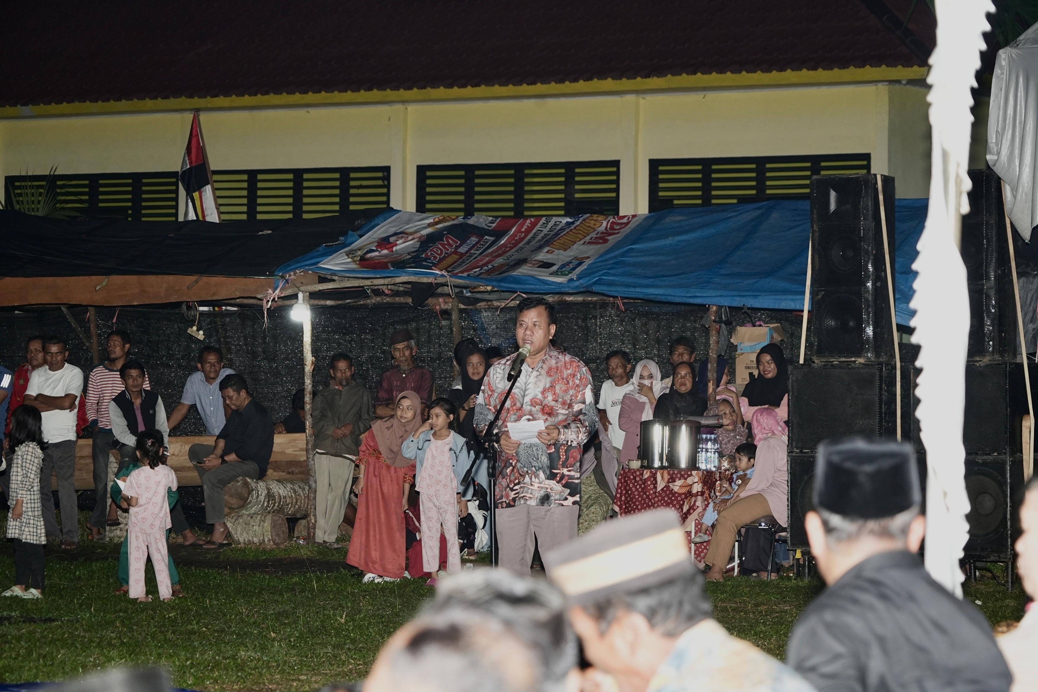 Audiensi di Kelurahan Benai, Bupati Suhardiman Pastikan Sejumlah Pembangunan Untuk Benai