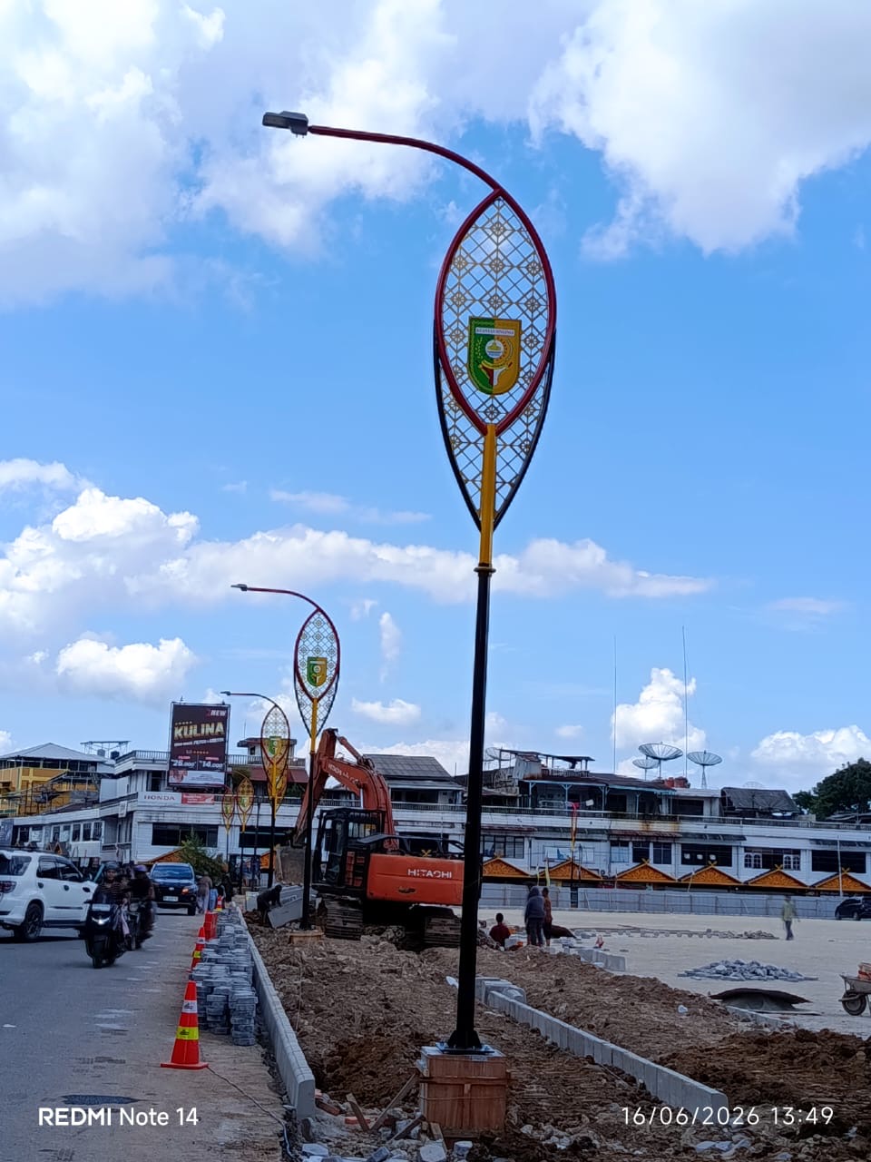 Pantang Pulang Sebelum Terang, 13 Titik LPJU Astaka MTQ Rampung, Teluk Kuantan Bersolek Sambut MTQ Riau dan Pacu Jalur 2026