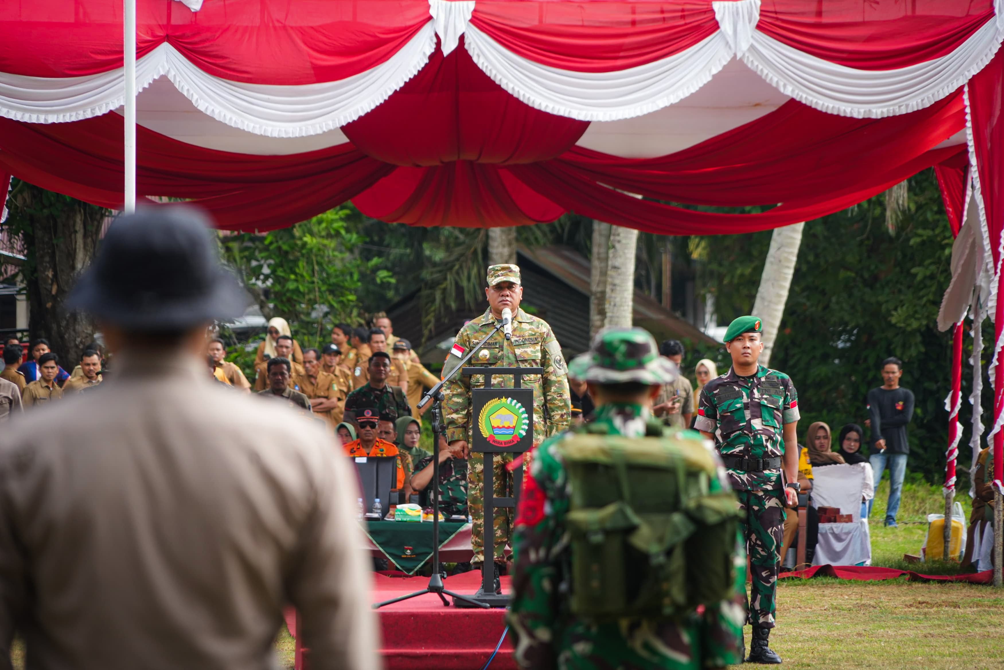 Bupati Kuansing Acungi Jempol TMMD: Desa Bergerak, Pembangunan Merata