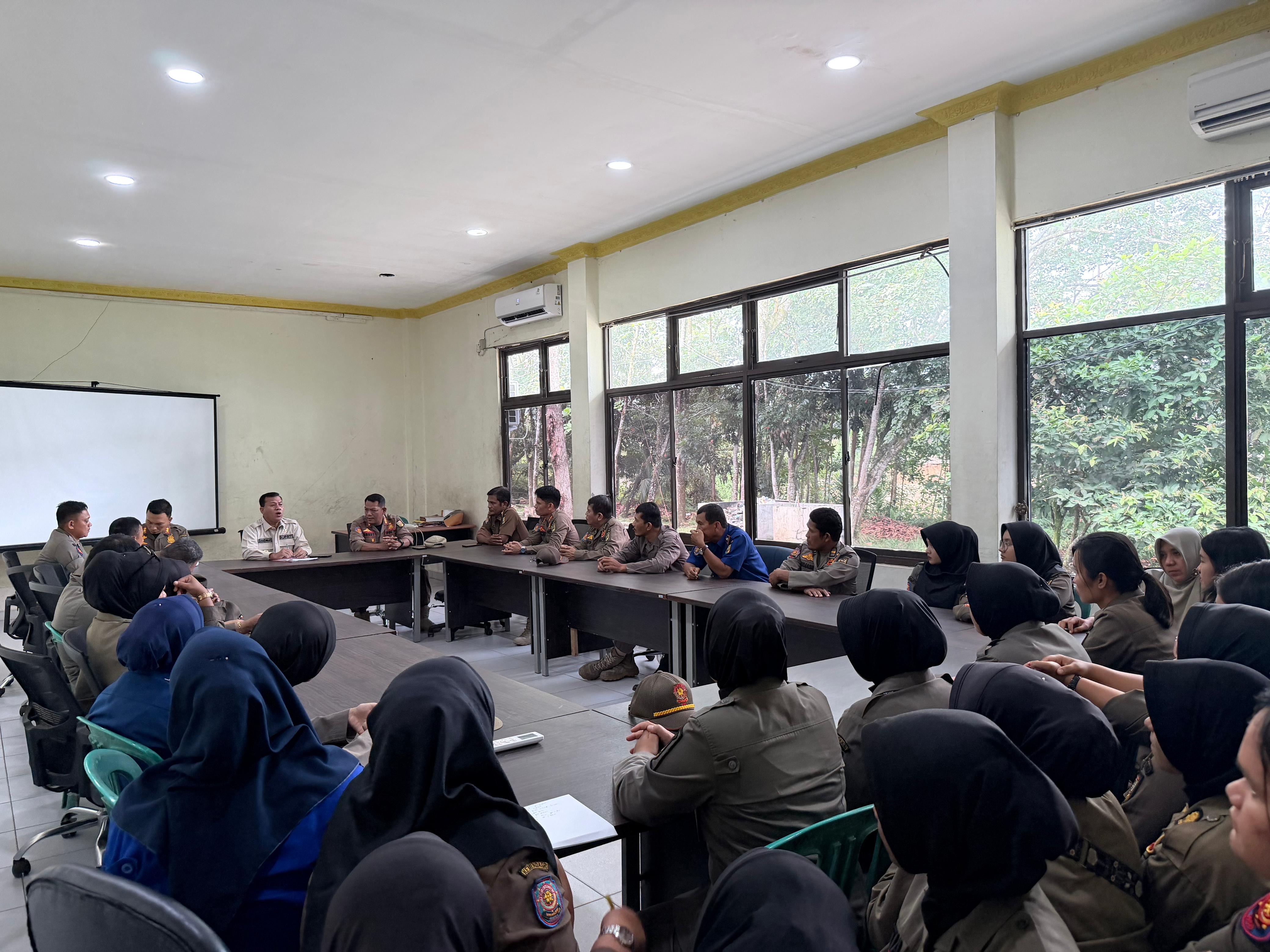 Bupati Sidak Satpol PP-Damkar, Suhardiman : Tegas Menegakkan Perda, Humanis Ke Masyarakat