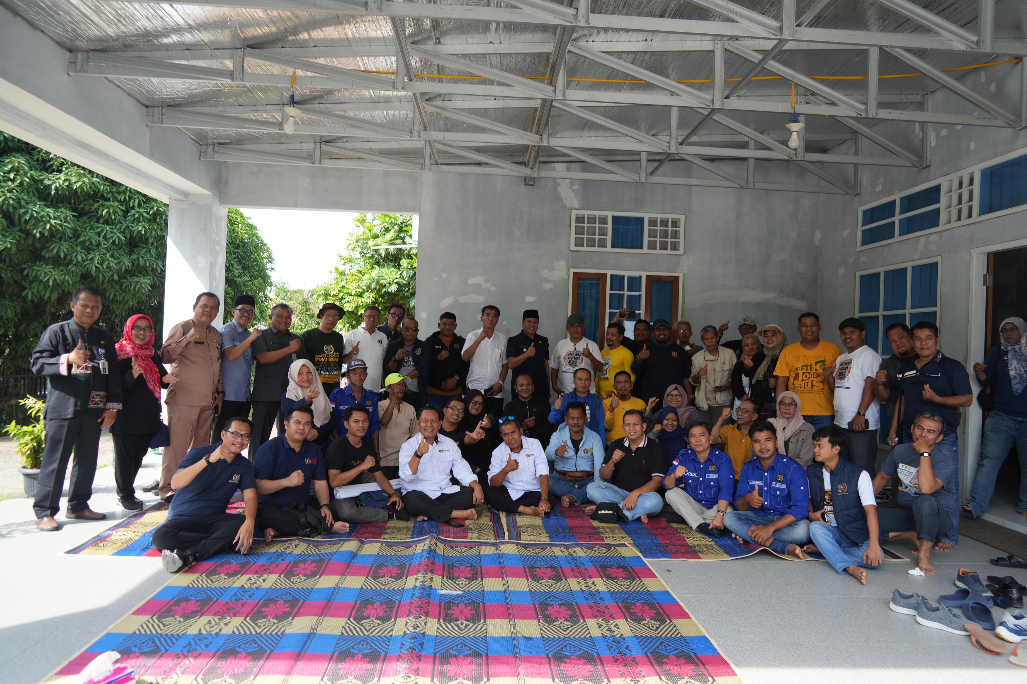 Sambut Tim Ekspedisi Jurnalistik PWI Riau, Bupati : Karya Terbaik Akan Dihadiahi Umroh